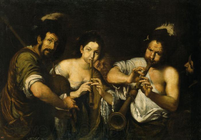 Bernardo Strozzi Concert Norge oil painting art